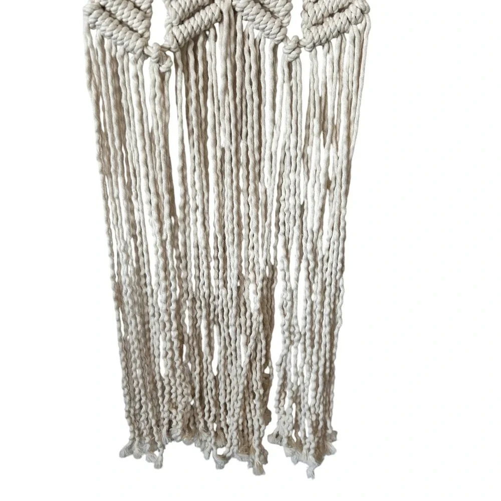 Macrame Woven Wall Hanging‎ Decor Boho Hippie 70s Retro Braided Unique